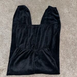 EMORY PARK velour jumpsuit